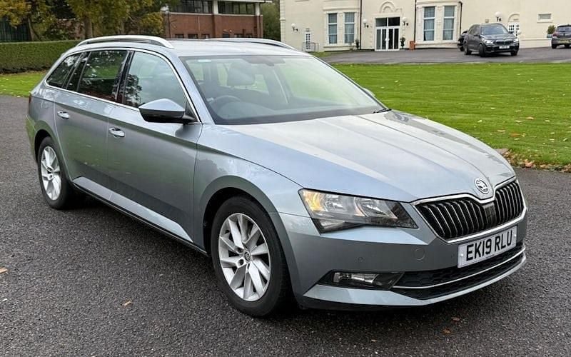 Grey Used 2019 Skoda Superb SE Estate | £11,995 (Good price) - Image 1/4