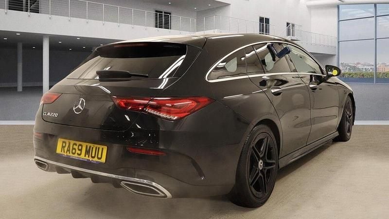 Used Mercedes CLA220 AMG Line Premium 2019 Black Sedan