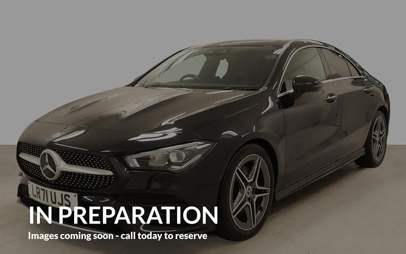 Used Mercedes CLA220 AMG Line Premium 190 HP (139 kW) 2021 Black Sedan
