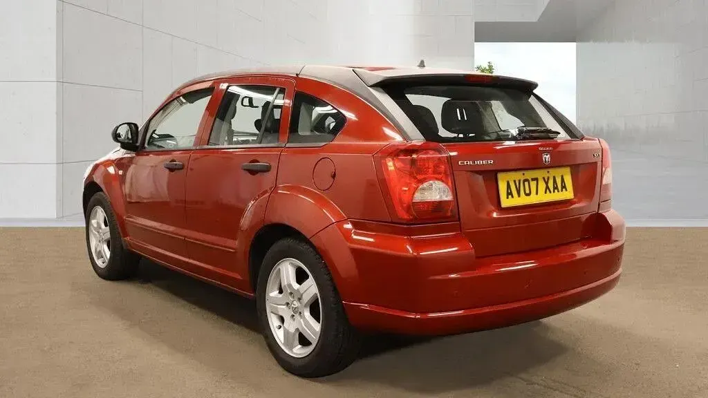Used Dodge Caliber SXT 2007 Red Hatchback