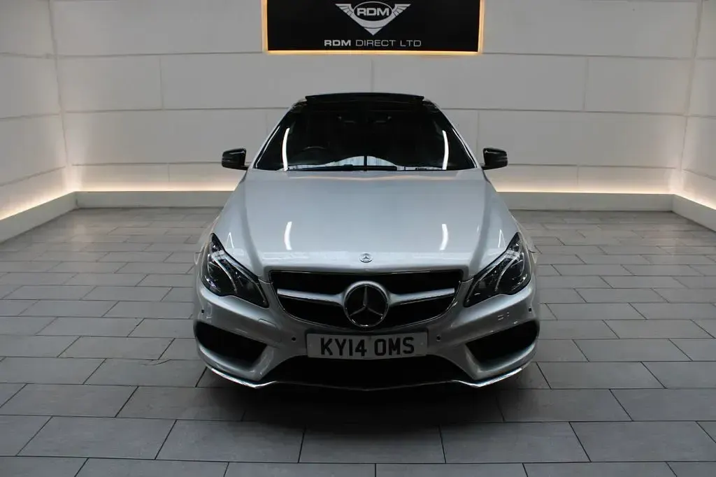 Used Mercedes E400 AMG 2014 Silver Coupe