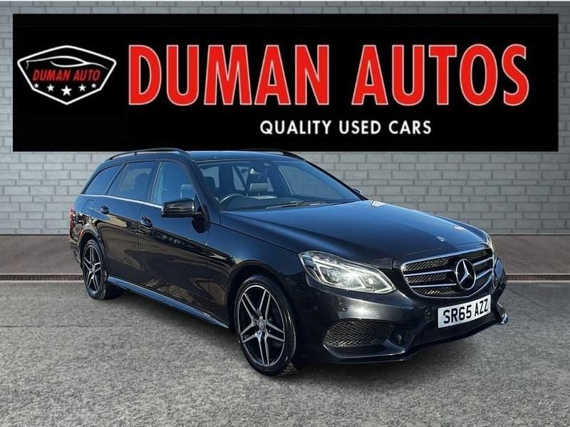 Black Used 2016 Mercedes E220 AMG Estate | £8,995 (Fair price) - Image 1/4