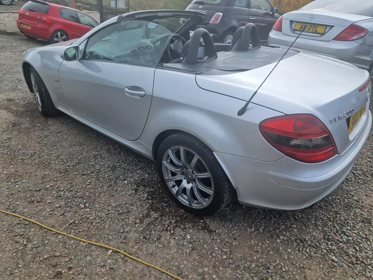 Used Mercedes SLK200 Edition 2007 Silver Cabriolet