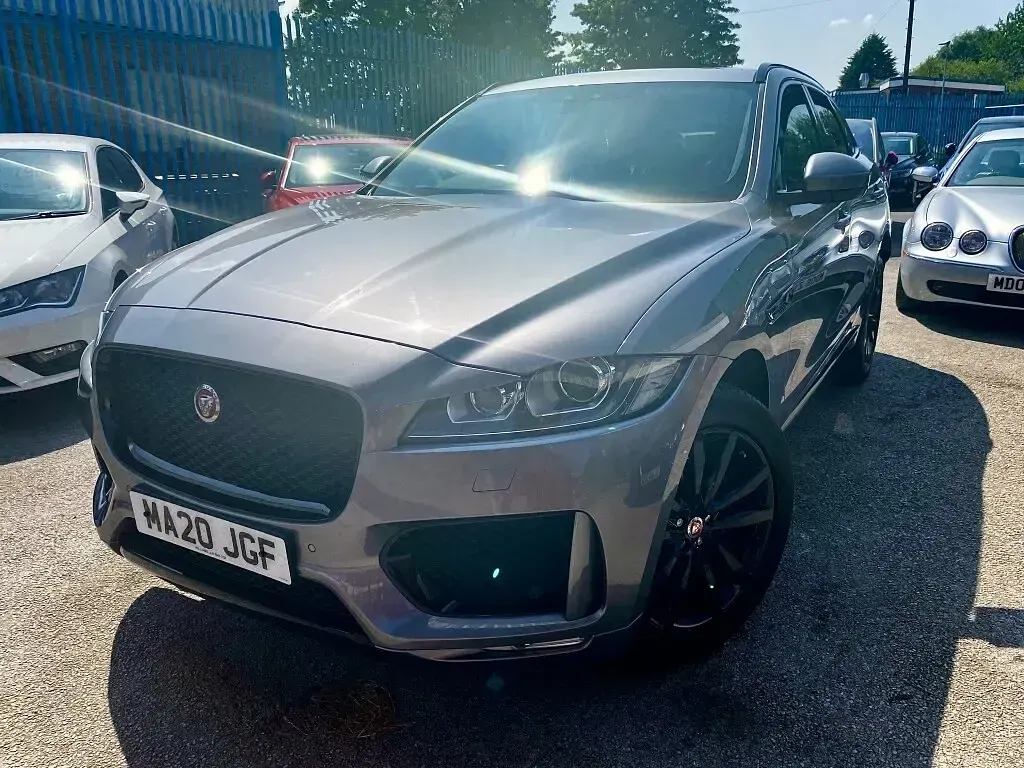 Used Jaguar F-Pace Chequered Flag 180 HP (132 kW) 2020 Grey SUV