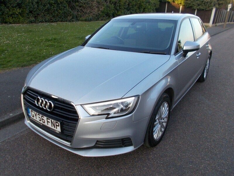 Silver Used 2016 Audi A3 Sportback Hatchback | £6,190 (Fair price) - Image 1/4