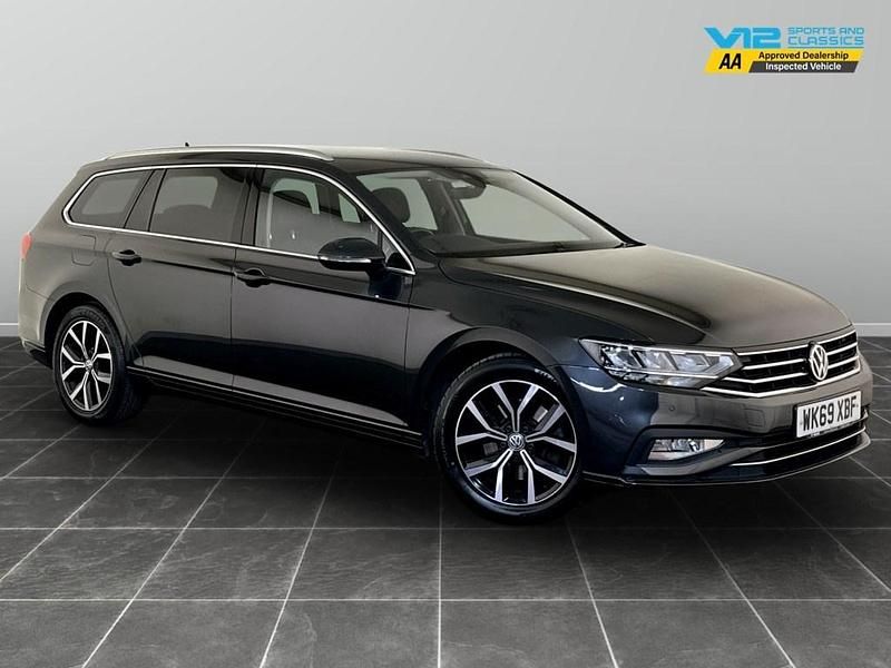 Grey Used 2020 VW Passat SEL Estate | £11,995 (Good price) - Image 1/2