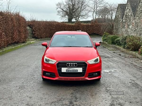 Used Audi A1 S-Line 116 HP (85 kW) 2016 Red Hatchback