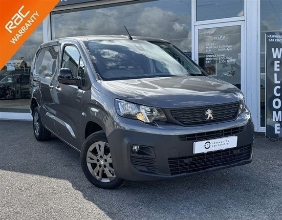 Grey Used 2021 Peugeot Partner Premium MPV | £16,428 (Expensive) - Image 1/3