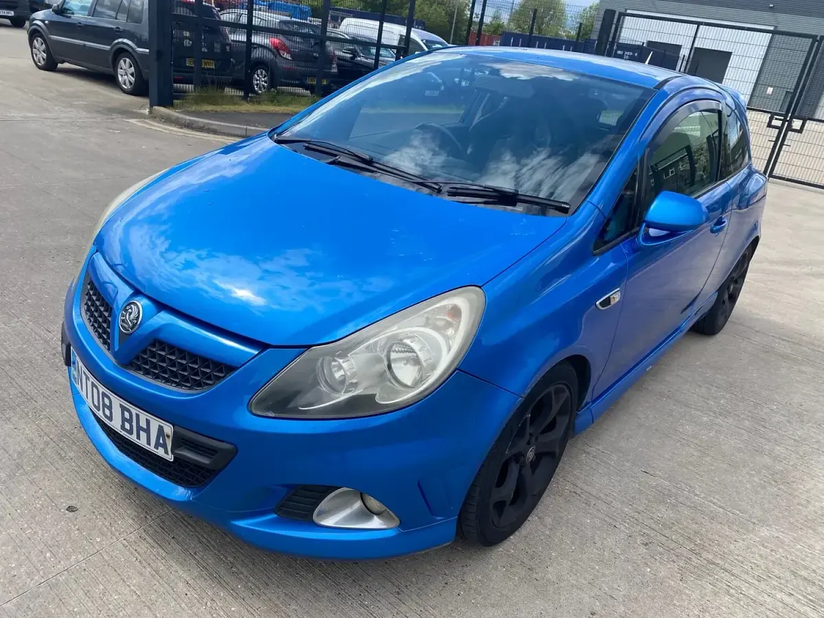 Used Vauxhall Corsa 2008 Blue Hatchback