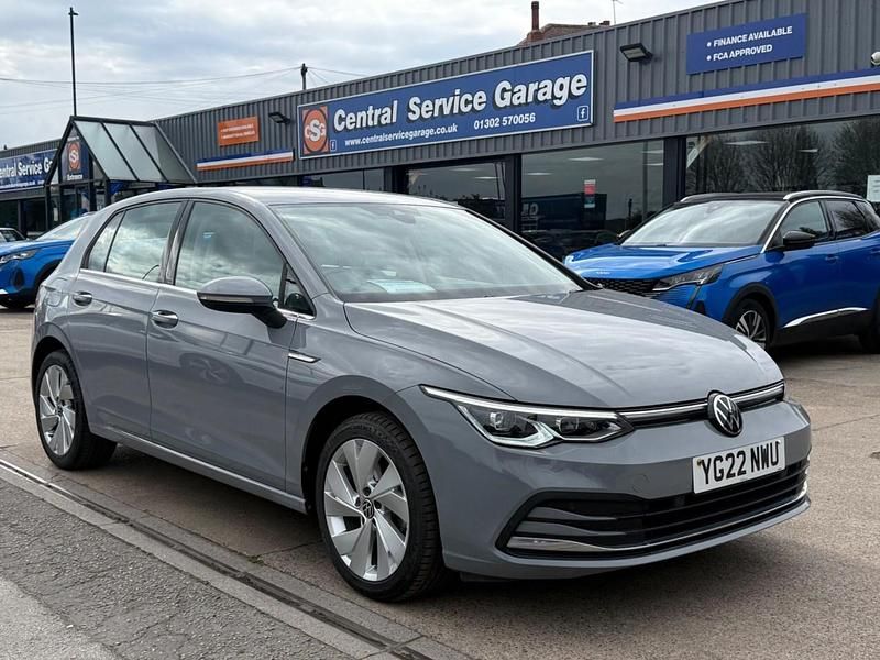 Used VW Golf VIII Style 130 HP (95 kW) 2022 Grey Hatchback