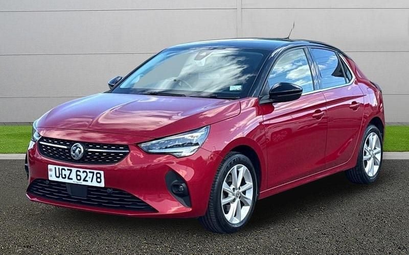 Used Vauxhall Corsa Elite 75 HP (55 kW) 2021 Red Hatchback
