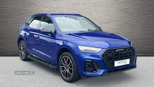 Blue Used 2022 Audi Q5 Advanced SUV | £32,995 (Super price) - Image 1/4