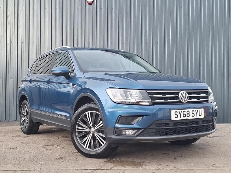Used VW Tiguan Allspace SE 150 HP (110 kW) 2018 Blue SUV