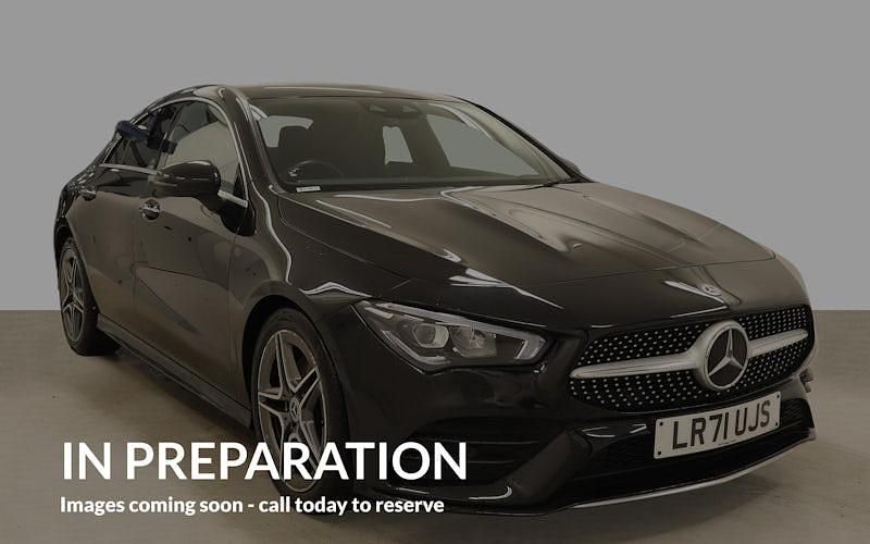 Used Mercedes CLA220 AMG Line Premium 190 HP (139 kW) 2021 Black Sedan