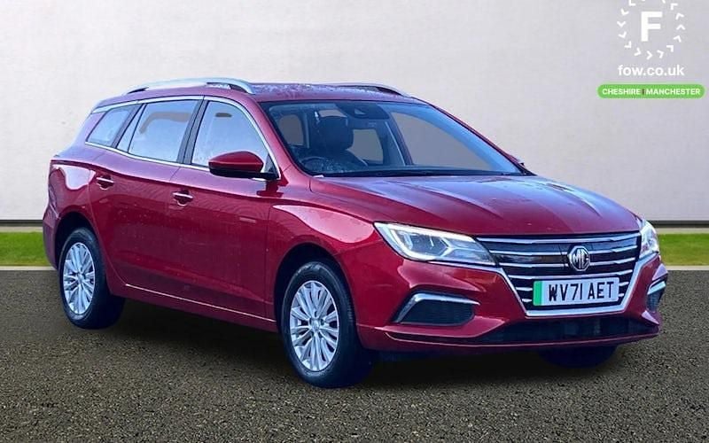 Red Used 2022 MG MG5 EV Exclusive Estate | £11,199 (Fair price) - Image 1/4