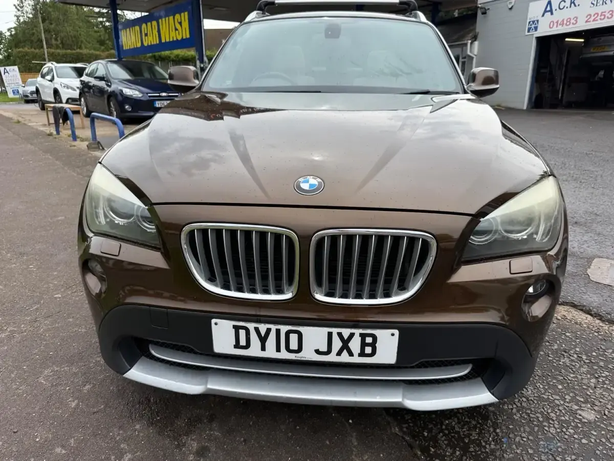Used BMW X1 Impressive 2010 Brown SUV