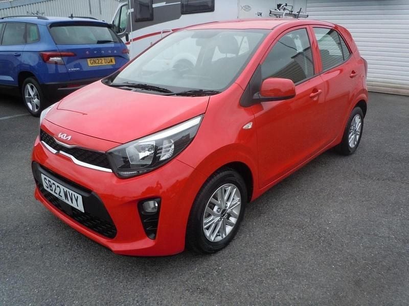 Used Kia Picanto 2022 Red Hatchback