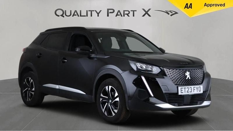 Black Used 2023 Peugeot 2008 Allure+ SUV | £13,975 (Fair price) - Image 1/4