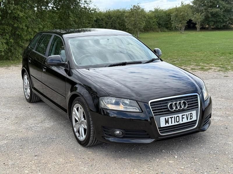 Black Used 2010 Audi A3 Sport Hatchback | £2,395 (Fair price) - Image 1/4