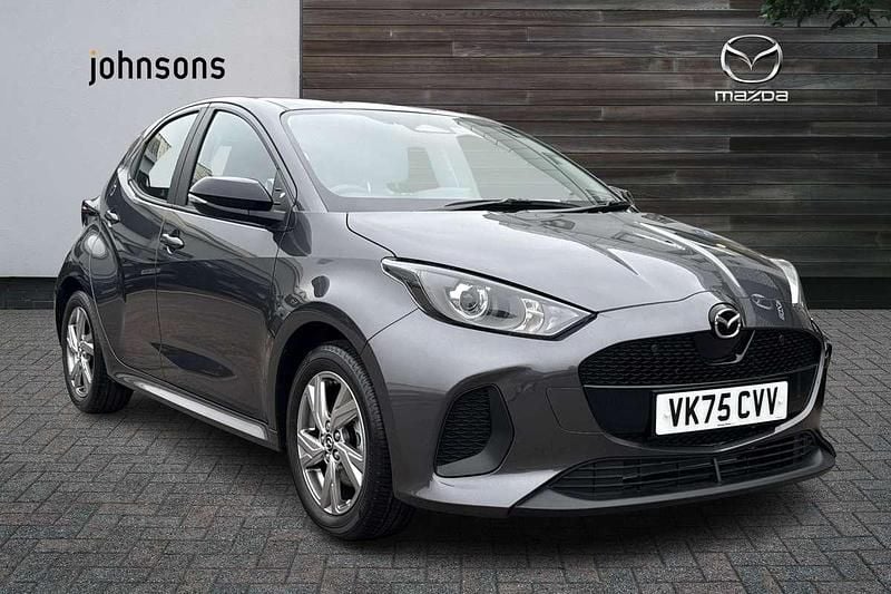 Grey New 2025 Mazda 2 Exclusive-Line Hatchback | £21,250 (Fair price) - Image 1/4