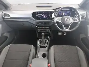 Usado VW T-Cross R-line 115 CV (84 kW) 2019 Plateado SUV