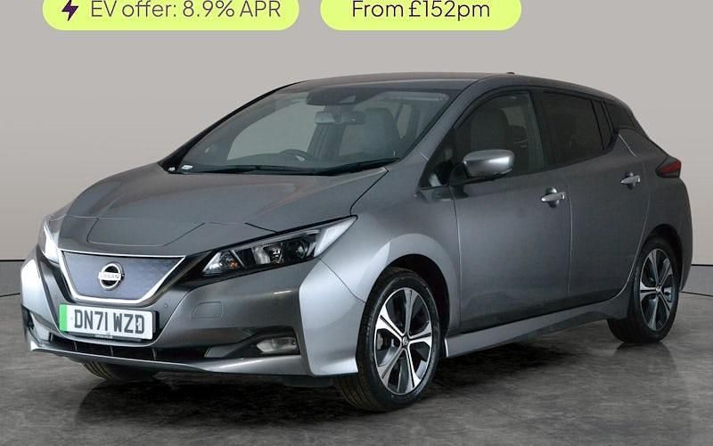 Used Nissan Leaf N-Connecta 110 kW (150 HP) 2021 Grey Hatchback