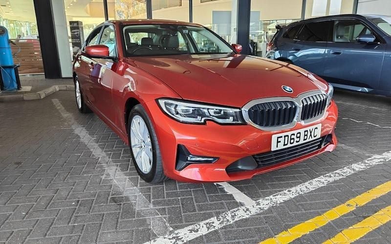 Orange Used 2019 BMW 330e Comfort Edition Sedan | £17,540 (Good price) - Image 1/4