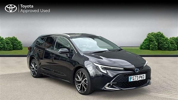 Black Used 2023 Toyota Corolla Sport Estate | £24,590 (A bit pricey) - Image 1/2
