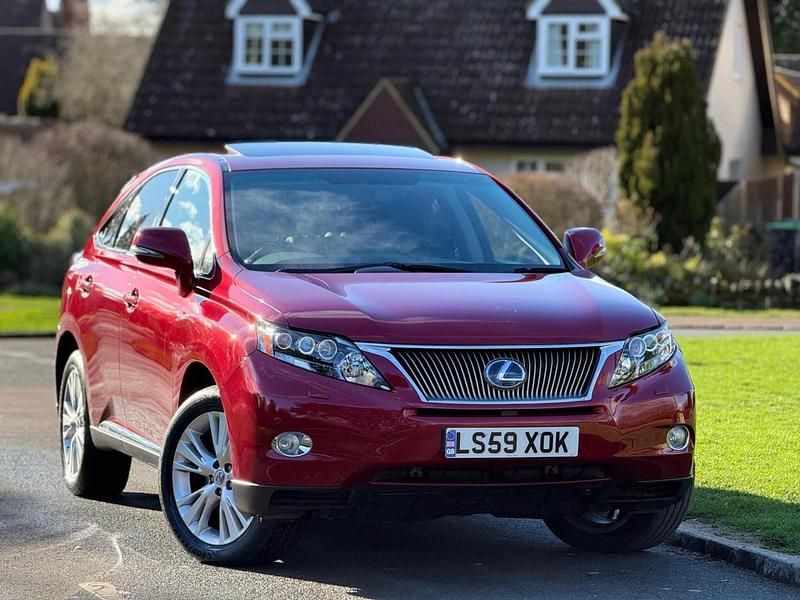 Used Lexus RX450h 2009 Red SUV