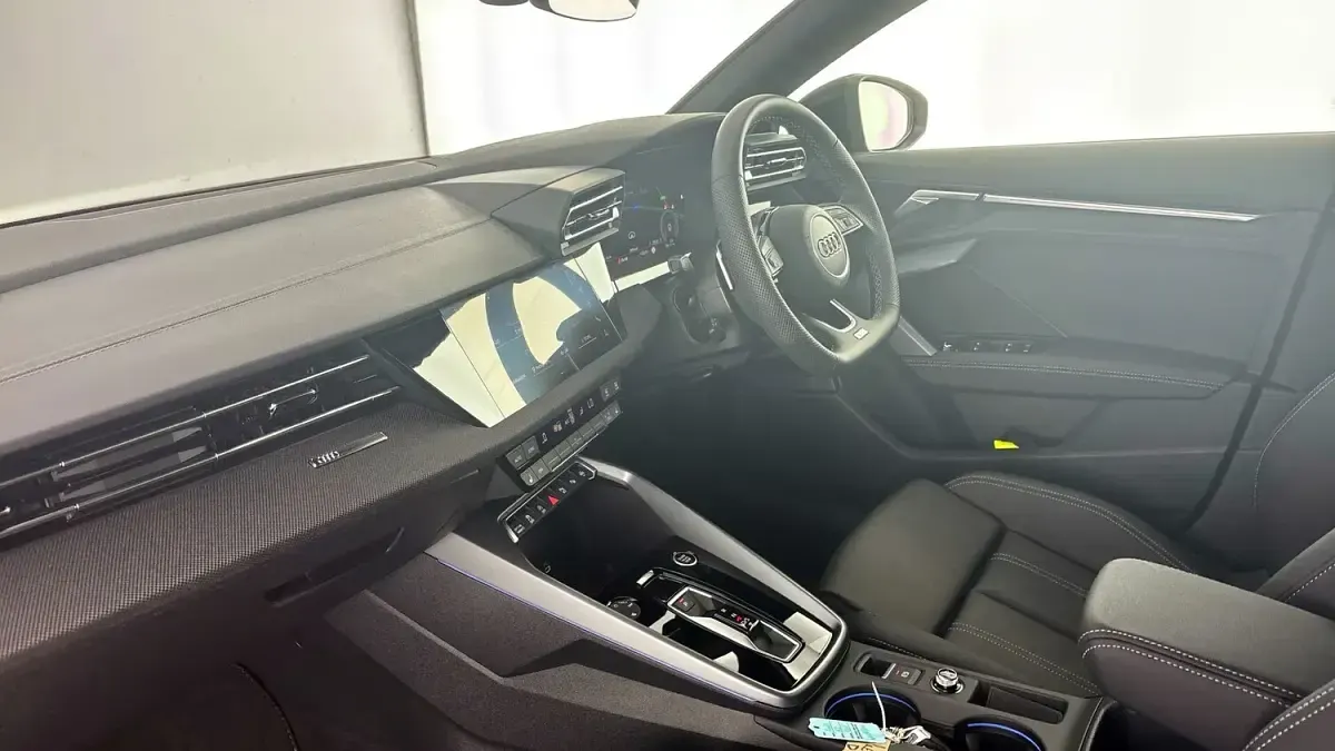 New Audi A3 Sportback Black Edition 2026 Red Hatchback