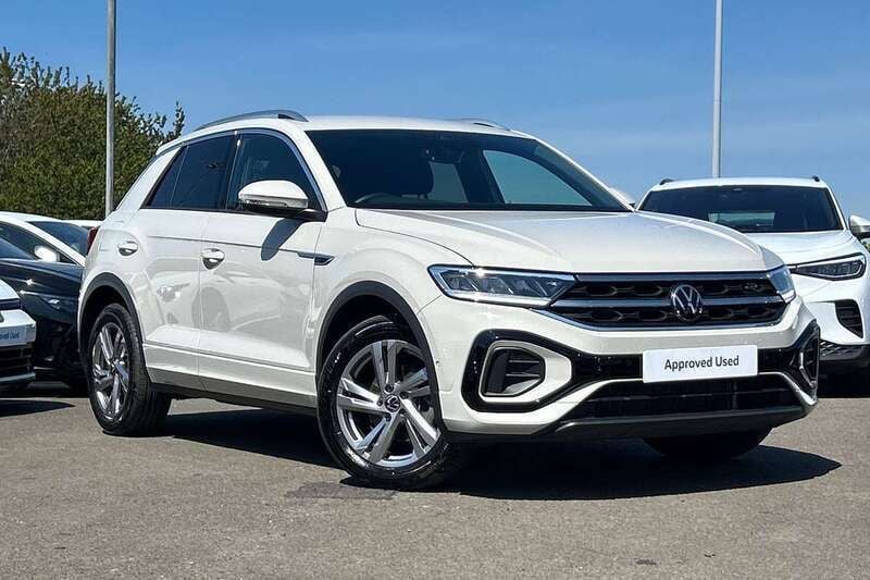 Grey Used 2023 VW T-Roc R-line SUV | £26,995 (Fair price) - Image 1/4
