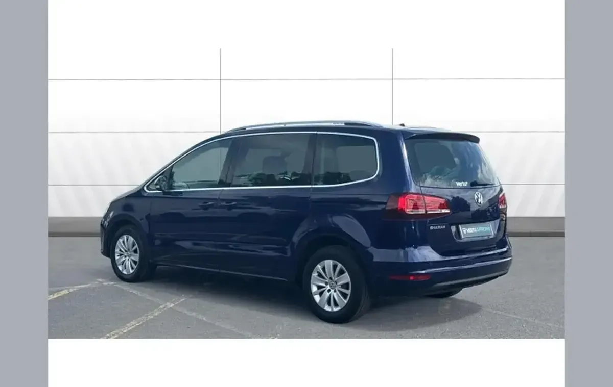 Used VW Sharan SE 150 HP (110 kW) 2021 Blue MPV