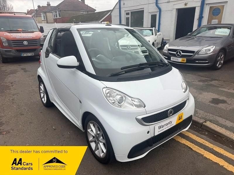 White Used 2013 Smart ForTwo Cabrio Passion Cabriolet | £4,695 (Fair price) - Image 1/4