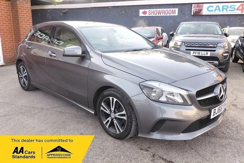 Used Mercedes A180 SE 109 HP (80 kW) 2016 Grey Hatchback