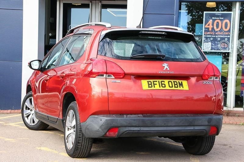 Red Used 2016 Peugeot 2008 Active SUV | £4,363 (Good price) - Image 1/3