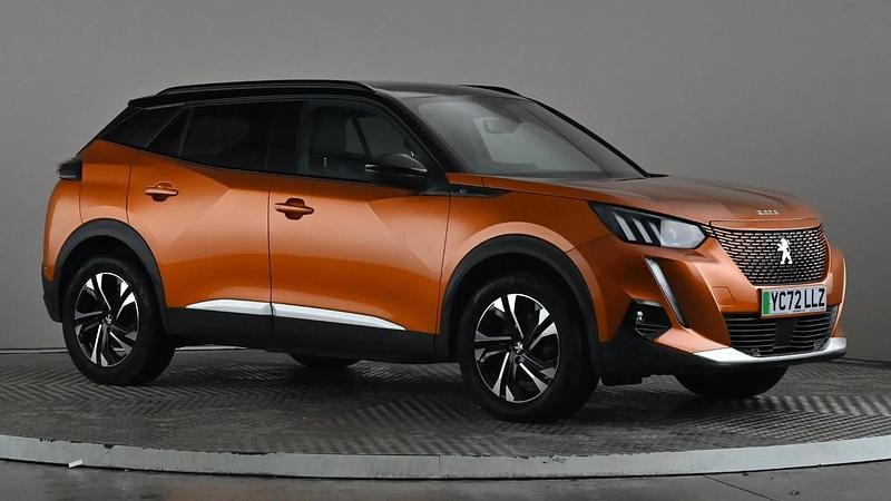 Orange Used 2022 Peugeot 2008 GTi SUV | £14,798 (Fair price) - Image 1/3