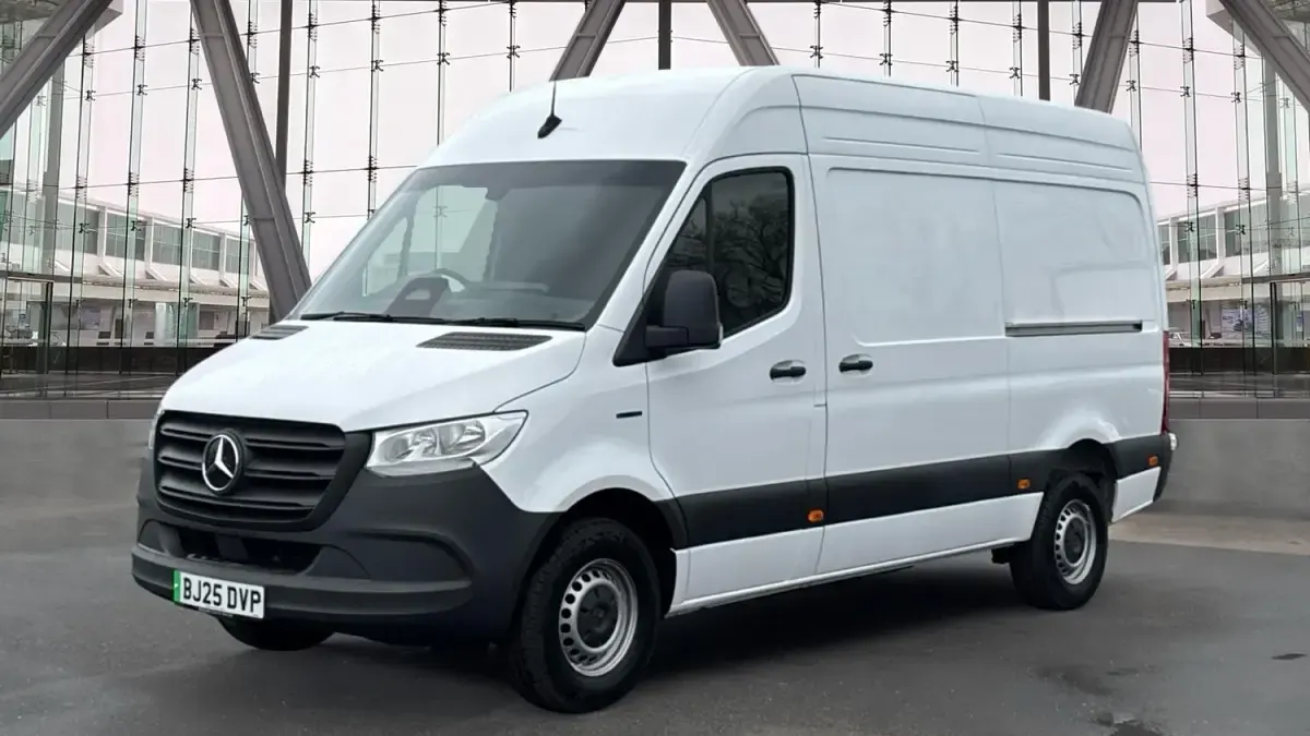 Ny Mercedes E-Sprinter 100 kW (136 HK) 2025 Vit Van