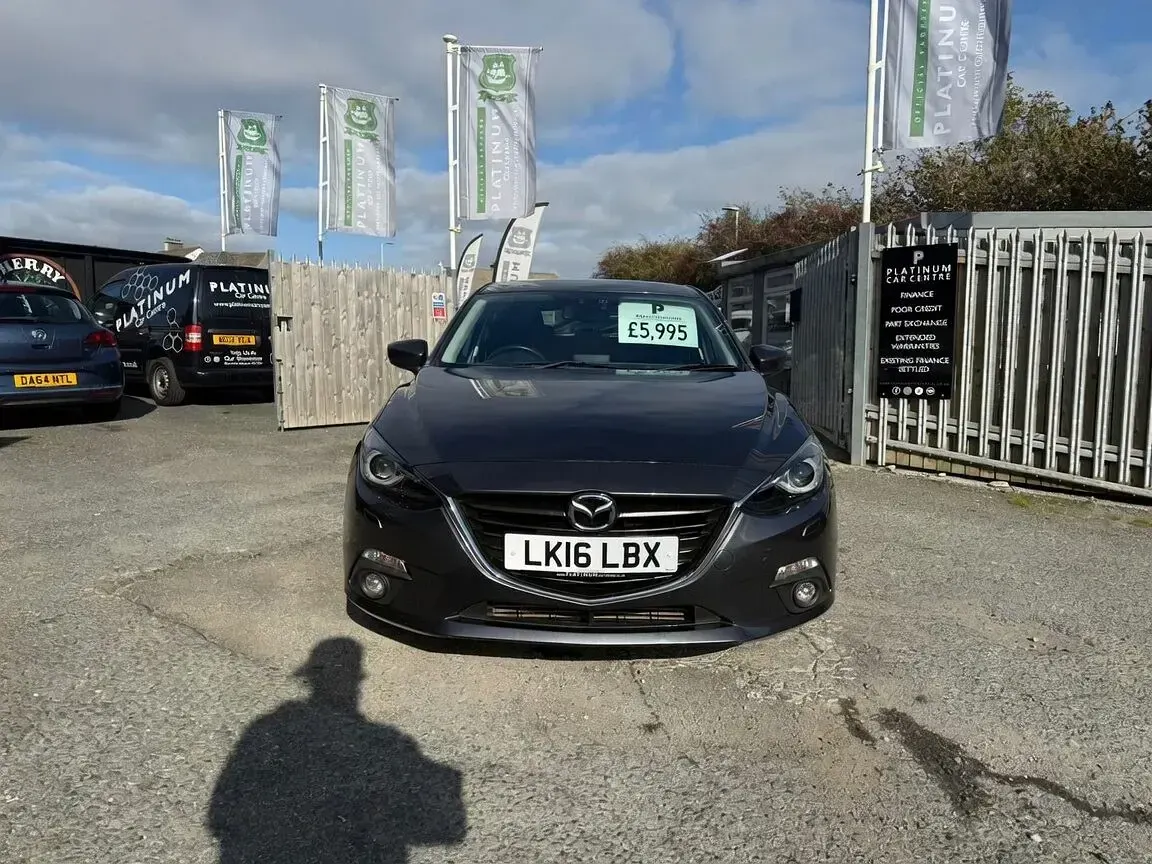 Used Mazda 3 150 HP (110 kW) 2016 Grey Hatchback