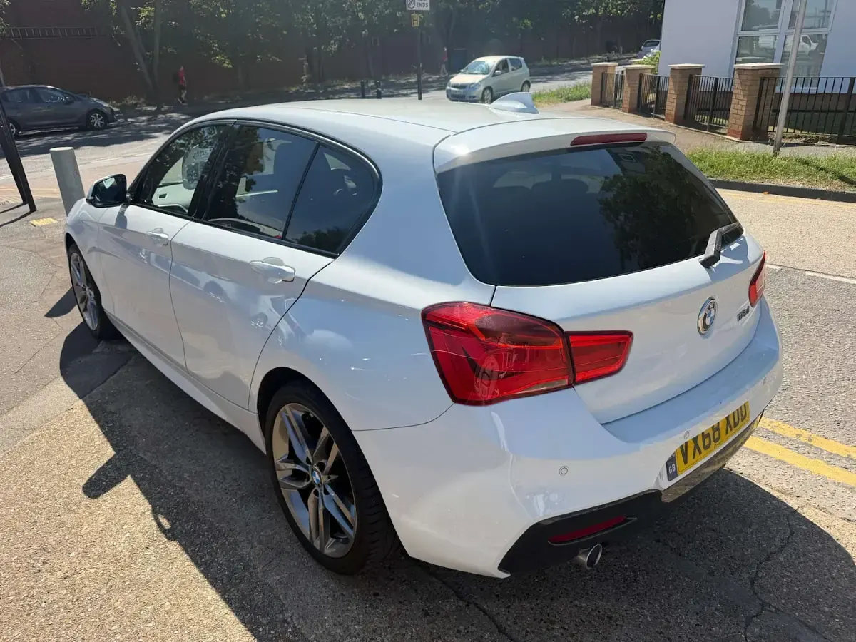 Used BMW 116 M Sport 114 HP (83 kW) 2018 White Hatchback