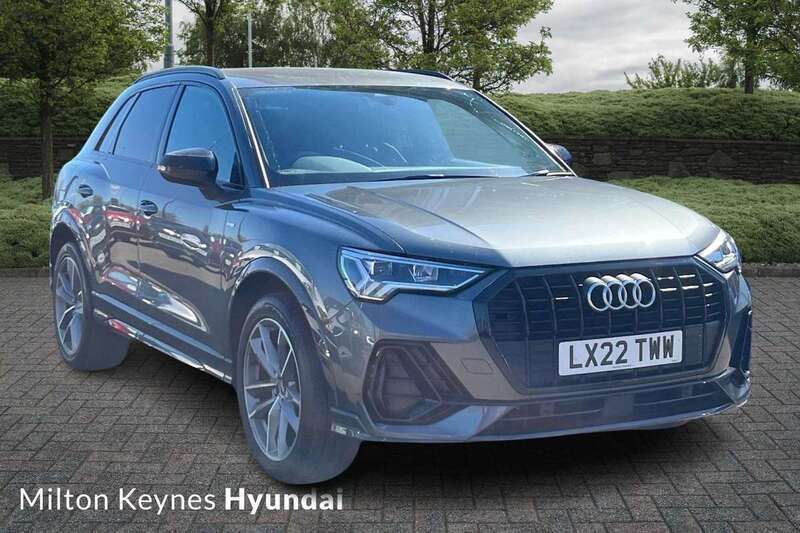 Grey Used 2022 Audi Q3 Black Edition SUV | £26,790 (Good price) - Image 1/3