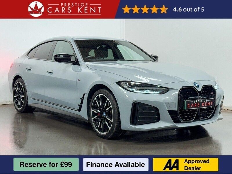 Grey Used 2022 BMW i4 Shadowline Sedan | £35,444 (Fair price) - Image 1/4