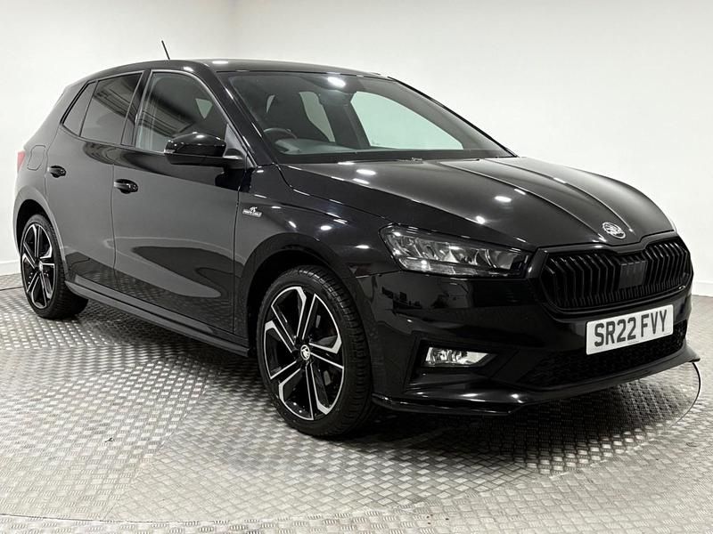 Black Used 2022 Skoda Fabia Monte Carlo Hatchback | £13,995 (A bit pricey) - Image 1/4