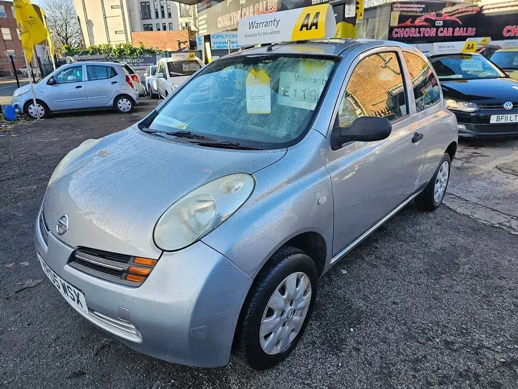 Used Nissan Micra 65 HP (47 kW) 2005 Silver Hatchback
