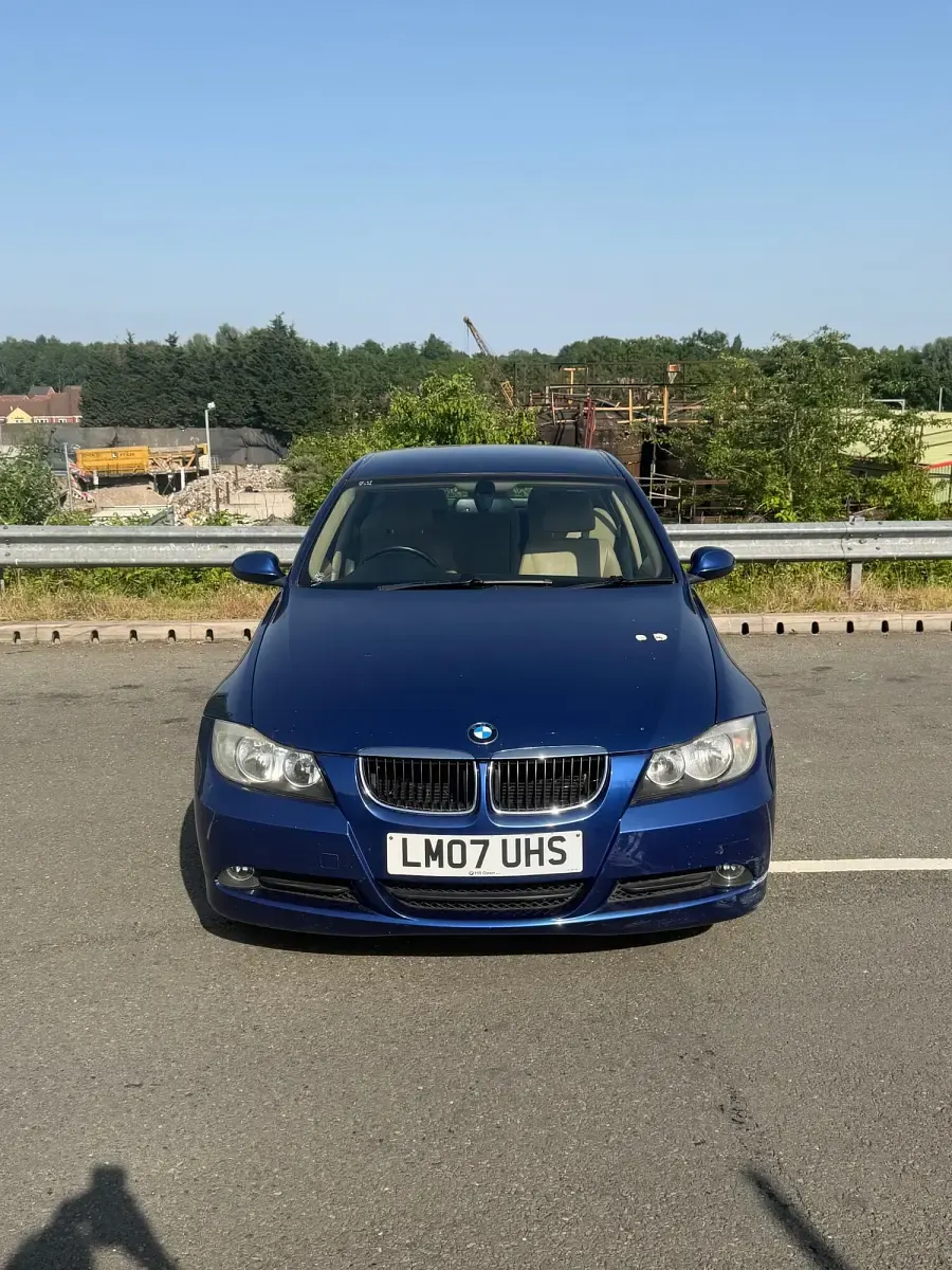 Used BMW 320 2007 Blue Sedan