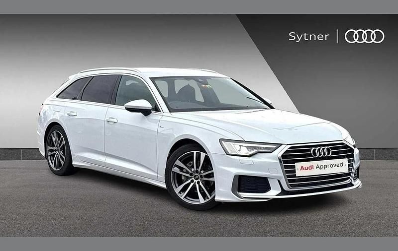 White Used 2023 Audi A6 S-Line Estate | £30,000 (Fair price) - Image 1/4