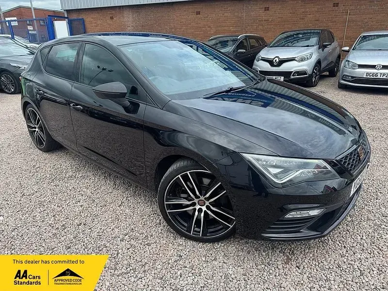 Used Seat Leon CUPRA 290 HP (213 kW) 2019 Black Hatchback