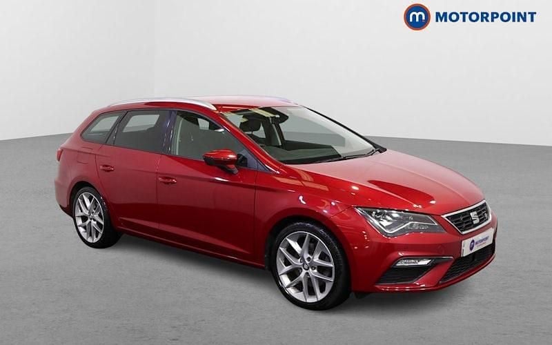 Red Used 2019 Seat Leon FR Estate | £15,249 (A bit pricey) - Image 1/4