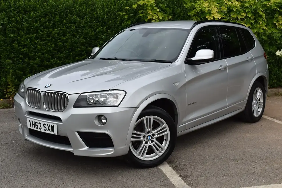 Used BMW X3 M Sport 258 HP (189 kW) 2013 Silver SUV