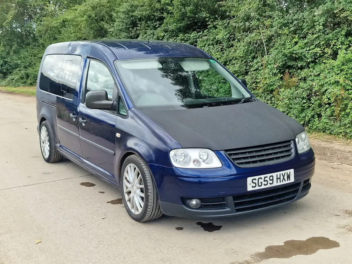 Used VW Caddy Life 140 HP (102 kW) 2009 Blue MPV
