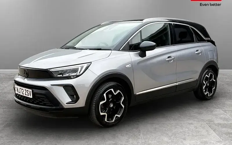 Used Vauxhall Crossland Ultimate 131 HP (96 kW) 2021 Grey SUV